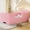 Pink MDF Pine Plywood Twin, variant on XIZE Bear-Shaped Floor Bed Frame for family Ages 3-6, Cot Bed with Low-Profile Design, Blue