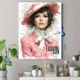 thumbnail image 4 of Pink Fashion Poster Canvas Art, Classic Fashion Quote Print, Women Style Home Wall Decor, 4 of 8
