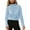Blue, variant on Female Sweaters Women Soft Knit Poncho Sweater Pullover Cardigan Lightweight Wrap Topper for All Season Fall Sweater L