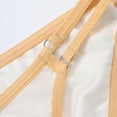 thumbnail image 5 of TANBOM Men's Comfortable Triangle Thong Nylon Underwear White L 1-Pack, 5 of 6
