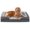 Grey, variant on Orthopedic Dog Bed for Medium Dogs - Washable Dog Sofa Beds Medium, Supportive Foam Pet Couch Bed with Removable Washable Cover, Waterproof Lining and Nonskid Bottom, Black