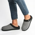 thumbnail image 3 of FamilyFairy Men's Memory Foam House Slippers Warm Slip-On Bedroom Shoes, 3 of 6