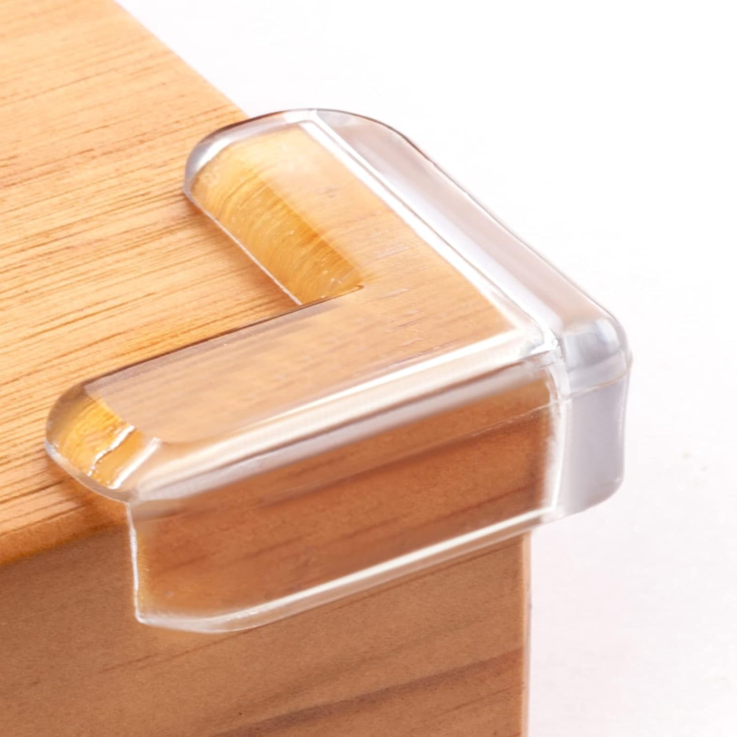 8 Pack Clear Corner Protectors for Baby Safety, Furniture Edge Guards, Baby Proofing Bumpers for Tables and Sharp Corners, L Shape Safety Covers