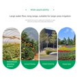 thumbnail image 4 of Whirling Grass Sprinkler 360 Degree Comprehensive 26ft Diameter Permanent Plastic Garden Watering Tool For Outdoor Watering, 4 of 4