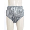 thumbnail image 3 of Yanarno Couvre-Couche en Plastique Unisexe pour Adultes Culotte Lavable Culottes d'Incontinence sous-Vêtements Réutilisables Gris m, 3 of 7