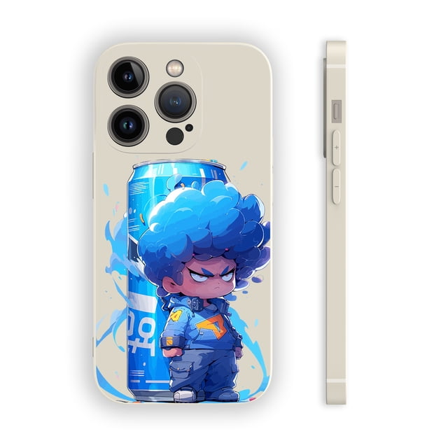 Estilo y protección combinados: Estuche plateado colorido de doble capa mate con diseño gráfico moderno para iPhone 15 Pro Max 14 13 12 Pro 11