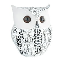 Small Decor Statue Sculpture, Bookshelf Decor Accents, Modern Decorative Figurines - White