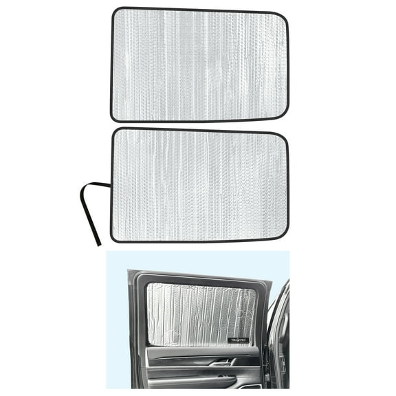 Yellopro Auto Side Window Rear Seats 2nd Row Sunshades (Set of 2) for 2022-2025 Jeep Wagoneer SUV (Not for Grand Wagoneer)