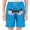 Sky Blue, variant on Basketball Shorts Boys Boys Casual Shorts With Graphic Print Elastic Waistband Pockets For Beach And Play