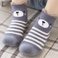 thumbnail image 3 of Ludlz Non Slip Toddler Socks Grips Baby Girls Boys Anti Skid High Top Shoes Soft Sole Socks Infant Kids Autumn Winter Thick Warm Baby Anti Slip Floor Socks, 3 of 7