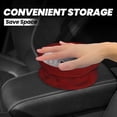 thumbnail image 4 of Naloa Maroon Car Trash Can Garbage Car Accessories Trash Can Car Waste Bin for for Driver and Passenger Any Vehicle, 4 of 7