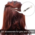 thumbnail image 3 of 160pcs DIY Handmade Hair Clip Accessories Blank Snap Alligator Hair Clips, 3 of 7