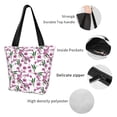 thumbnail image 4 of Easygdp Orchids Flowers Bolso de Hombro para Mujer, Bolso Bandolera y Cartera de Mano Elegante para Uso Diario, 4 of 6