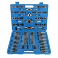 thumbnail image 2 of Standard Metric Bearing Steel Tap and Die Rethread Set, 110 Piece Engineers Kit Screw Bolt Cutter for Cutting External and Internal Threads with Storage Case by Mostbest (Blue), 2 of 4