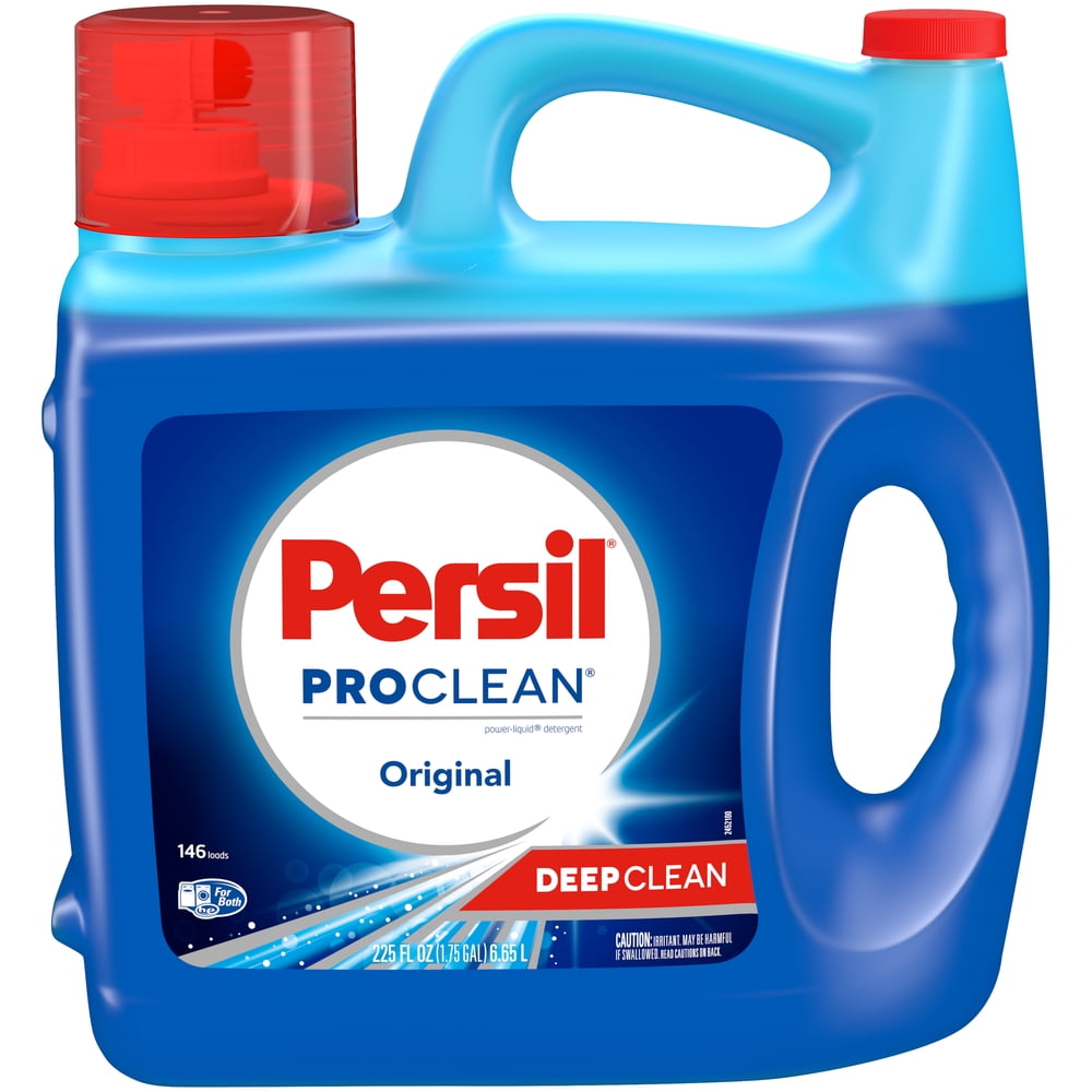 Persil ProClean Liquid Laundry Detergent, Original, 146 Loads, 225