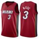 thumbnail image 1 of Miami Heat No. 3 Dwyane Wade Jersey-XL- BmatwkZeng Bmatwe Jersey, 1 of 4