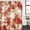 Red, variant on Sage Green Ombre Shower Curtain Set - Extra Long 72" x 96" Washable Bathtub Curtain with 12 Hooks, Gradient Abstract Art Vintage Grey Waterproof Fabric Shower Curtains for Bathroom/Bathtub Décor