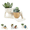 Beige, variant on Funny Plant Pots Lazy Guy Planter with Drainage Hole Relaxing Person Holding Pot Planter Resin Unique Lying Down Figure Succulent Pots Desk Decor