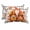 Orange,Black, variant on 1 Pack Outdoor Waterproof Throw Pillows for Head,Autumn Thanksgiving Gnome Pumpkin Cushion Cases with Insert&Straps Neck Pillows for Patio Recliner Chair,Fall Leaves Turkey Check