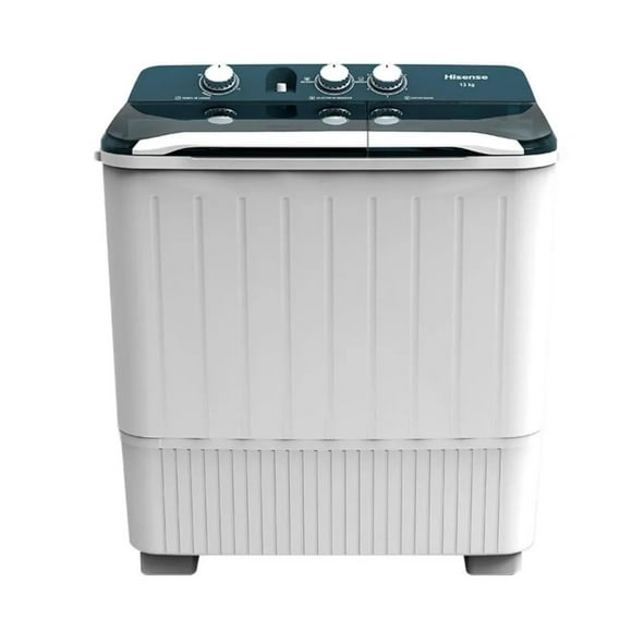 LAVADORA SEMIAUTOMATICA DOBLE TINA 13 KILOS HISENSE WSA1301P