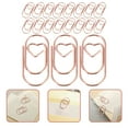 thumbnail image 6 of 100Pcs Mini Paper Clips Document Multi-use Paper Clips Metal Craft Clips Decorative Clips, 6 of 6