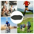 thumbnail image 6 of Unique Bargains 1 Pc Breathable Running Belt Double Layer Sports Waist Bag for Sports Phone Keys Gray, 6 of 6