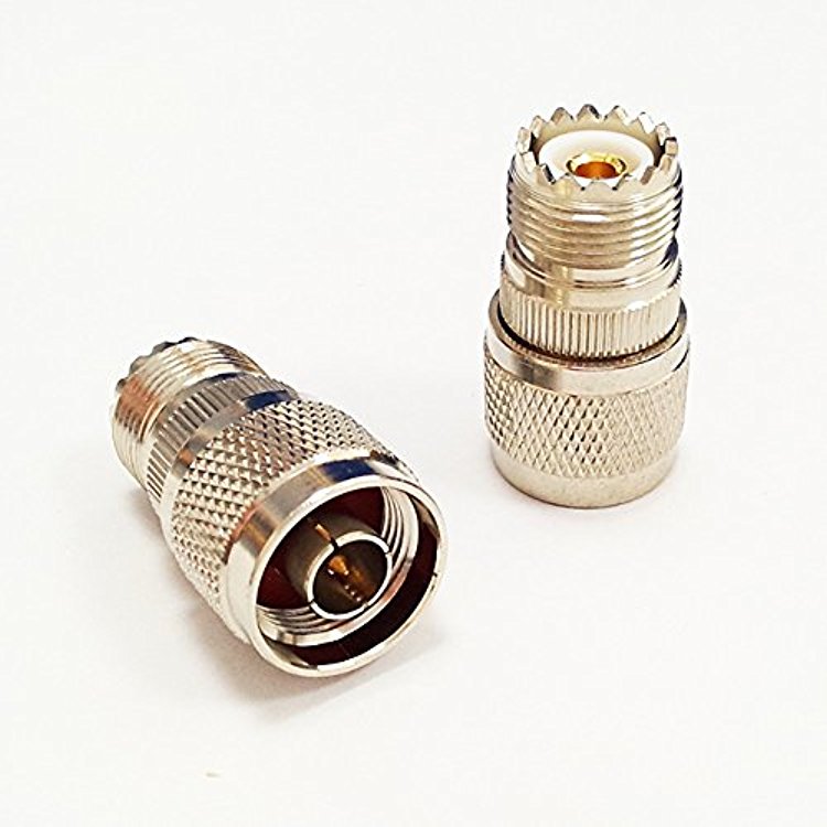 1PC N Type Male Plug to UHF Female SO239 RF Coax Adapter Connector