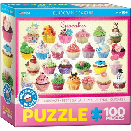 UPC: 0628136605199 | Cupcakes 100 piece Themed Puzzle made by Eurographics for Ages 5 and Up