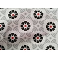 thumbnail image 4 of oneOone Cotton Poplin White Fabric Floral Block Sewing Fabric By The Yard Printed Diy Clothing Sewing Supplies 42 Inches Wide, 4 of 4