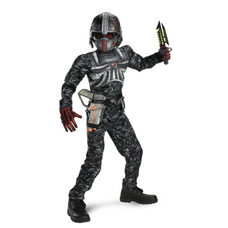 Boys' Recon Commando Muscle Costume