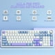 thumbnail image 5 of Teclado mecánico inalámbrico AULA F99 Pro con botón RGB Backli, 5 of 9