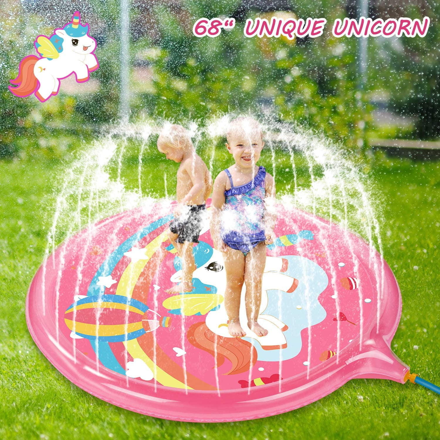 DecorX - DecorX Splash Pad for Kids/Toddlers for Backyard, 68