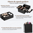 thumbnail image 3 of Cosmetiquera Profesional 4 Nivele Reforzada Aluminio Xtellar Negro, 3 of 3