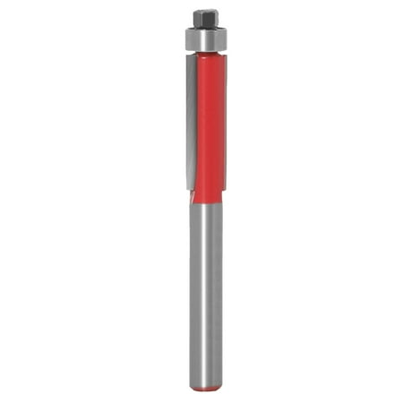 

WIURAY Woodworking Tools Set 6mm Shank Straight Flush Trim Router Bit Woodworking Cutting Tool