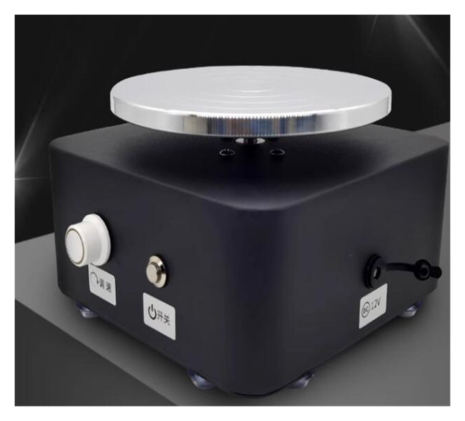 Rechargeable Electric Pottery Wheel Machine For Art Crafts Ceramics Clay Pottery Tools MINI Pottery Turntable 0-160RPM 2000MA ,Power Tools