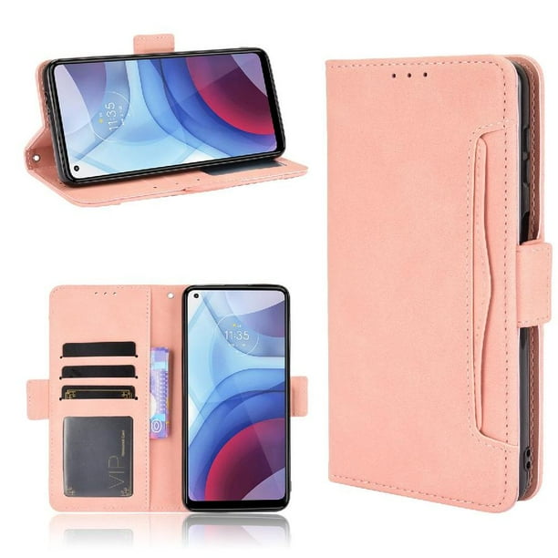 Funda Tipo Billetera GANGXUN para Motorola MOTO G Power 2021 – Tapa Flip con Tarjetero
