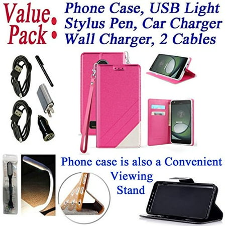 Pink Pouch - Value Pack Cables Chargers + for 5.5