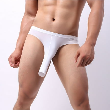 

Gubotare Mens Briefs Men s Breathable Modal Microfiber Trunks Underwear Covered Band Multipack White M