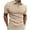 Khaki, variant on XMMSWDLA Shirts for Men Short Sleeve Summer Causal Collared Tennis T-Shirt Gray Tie Dye Shirt