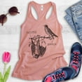 thumbnail image 2 of Detective & Sidekick Tank Top, Ladies Racerback Tank Top, Superhero Tank, Detective Tank, Funny Super Hero, Desert Pink, Medium, 2 of 3