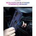 thumbnail image 4 of Grade Drop Impact for Samsung Galaxy A13 5G Case Galaxy A13 Case 360 Metal Rotating Ring Kickstand Holder  Heavy Duty Shockproof Case for Galaxy A13 5G Phone Case (Blue), 4 of 16