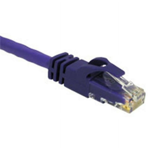 Cables To Go  10ft CAT 6 550Mhz SNAGLESS PATCH CABLE PURPLE - 10ft