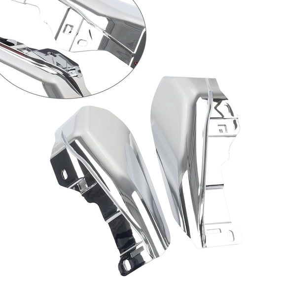 NS 1 Pair Deflector Heat Shield Windshield Deflectors ABS Chrome for CVO Road Glide FLTRXSE 2023-2024