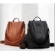 thumbnail image 2 of Womens Leather Backpack Anti-theft Rucksack School Shoulder Bag zhangyuxiang LED, 2 of 2