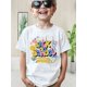 thumbnail image 1 of Youngsters' Math-Themed &Quot; Happy School Day&Quot; Graphic T-Shirt - Breathable, Machine-Washable Summer Casual Wear With Colorful School &Amp; Classroom Design, Ideal Gift For Kids, 1 of 6