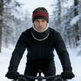 thumbnail image 4 of Ensemble de Bonnet et Foulard d'Hiver Unisexe pour Temps Froid Extrême Doublé Tricoté et Cache-Cou, 4 of 7