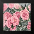 thumbnail image 2 of Warren, Annie 20x20 Black Modern Framed Museum Art Print Titled - Watercolor Roses II, 2 of 5