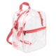 thumbnail image 5 of Mochila transparente mini, diseño elegante y transparente, portátil, ideal para estudiantes, para llevar a diario, ligera, ideal para viajes escolares y urbanos. Sencilla pero funcional, estética mod, 5 of 9