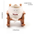 thumbnail image 3 of Face Flower Pot Cute Resin Flower Head Flower Pot Suitable For Indoor And Outdoor Unique Sitting Rocking Chair Succulent Flower Pot For Flower Indoor Self Watering for Potted Large Flower Outdoor, 3 of 9