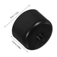thumbnail image 2 of CTIRCHIU 8Pcs Black Plastic Cabinet Legs Sofa Replacement with Nonslip Base for Home Furniture, 2 of 8